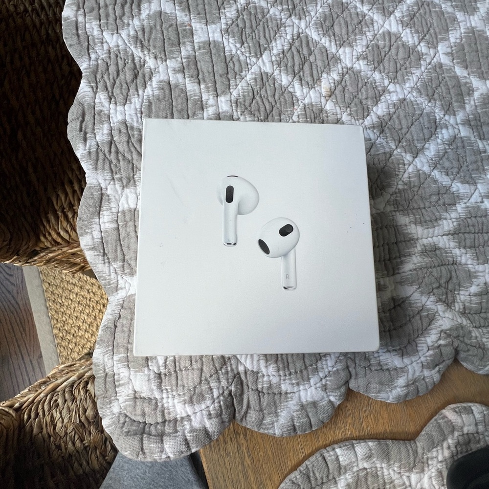 Apple AirPods 3- With Case, Paperwork, Box